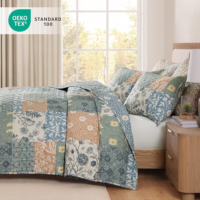 CASAAGUSTO Queen Quilt Set - Image 4