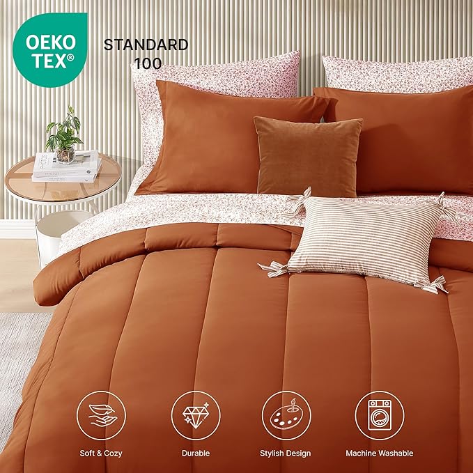 Monbix King Size Comforter Set - Image 4