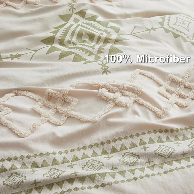 Oli Anderson Boho Duvet Cover Set Twin Size, Durable and Super Soft Duvet Covers - Image 3