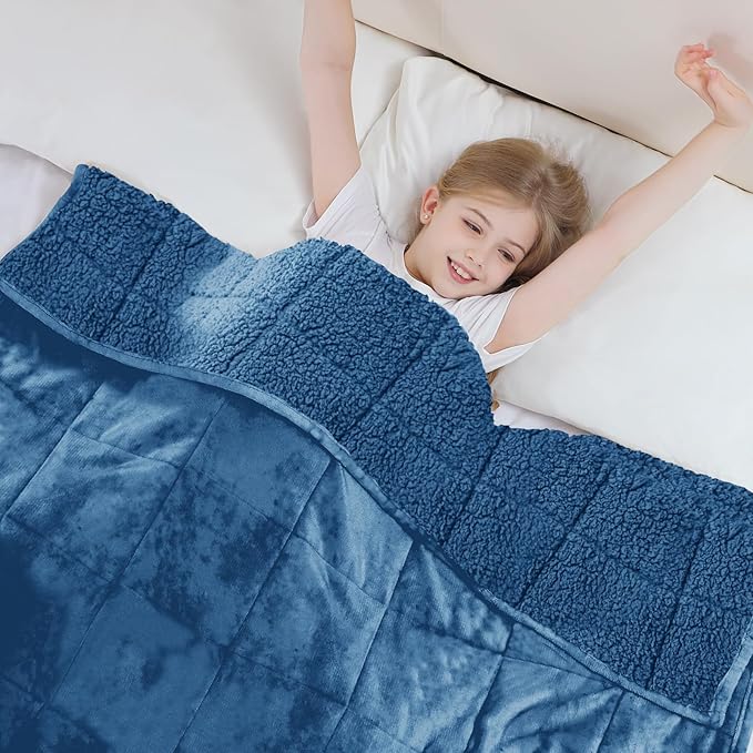 Aemicion Weighted Blanket for Adults Sherpa Fleece Heavy Blanket for Sleeping by Aemicion