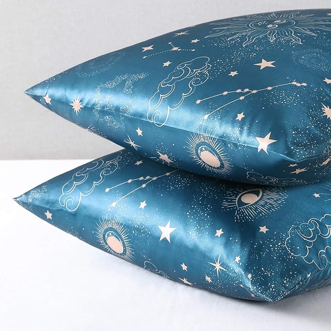 EXQ Home Satin Pillowcase for Hair and Skin, Pillow Cases King Size Pillow Case - Image 4