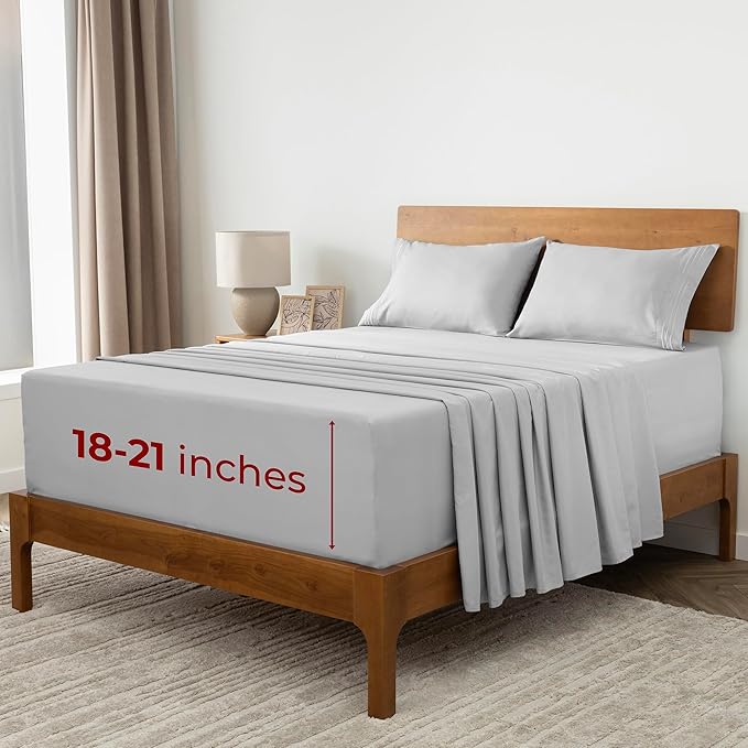 Mellanni Extra Deep Queen Sheets by Mellanni