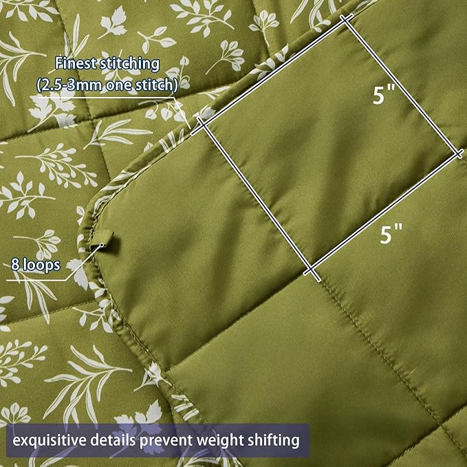 25 lbs weighted blanket Queen Size - Image 4