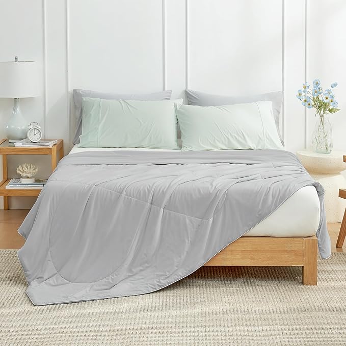 Cozy Bliss Cooling Comforter Twin Size, Cooling Blankets - Image 5