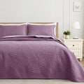 Exclusivo Mezcla Twin Quilt Bedding Set, Lightweight Dusty Lavender Quilts Twin by ExclusivoMezcla