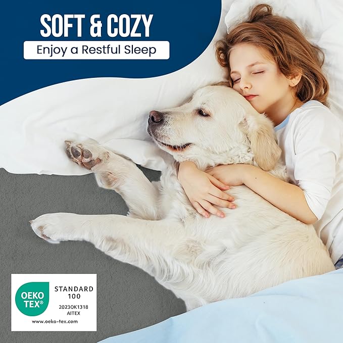 Twin Size Mattress Protector Waterproof, Premium 200 GSM Terry Mattress Cover - Image 5