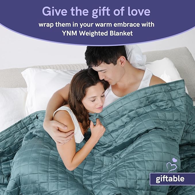 YnM King Size Weighted Blanket for Adults, Exclusive Smallest Compartments - Image 7