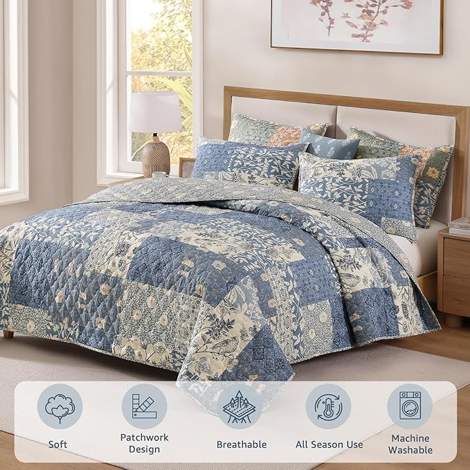 CASAAGUSTO Queen Quilt Set - Image 3