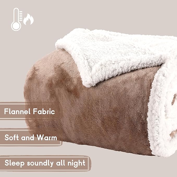 Heated Blanket Electric Throw Size 50''x60'' - Image 6
