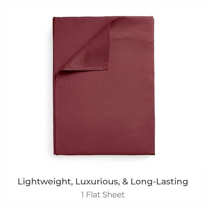 Mellanni Twin XL Size Flat Sheet - Image 2