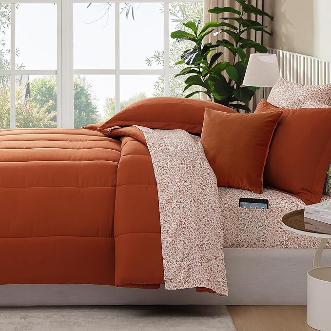 Monbix Queen Comforter Set - Image 3