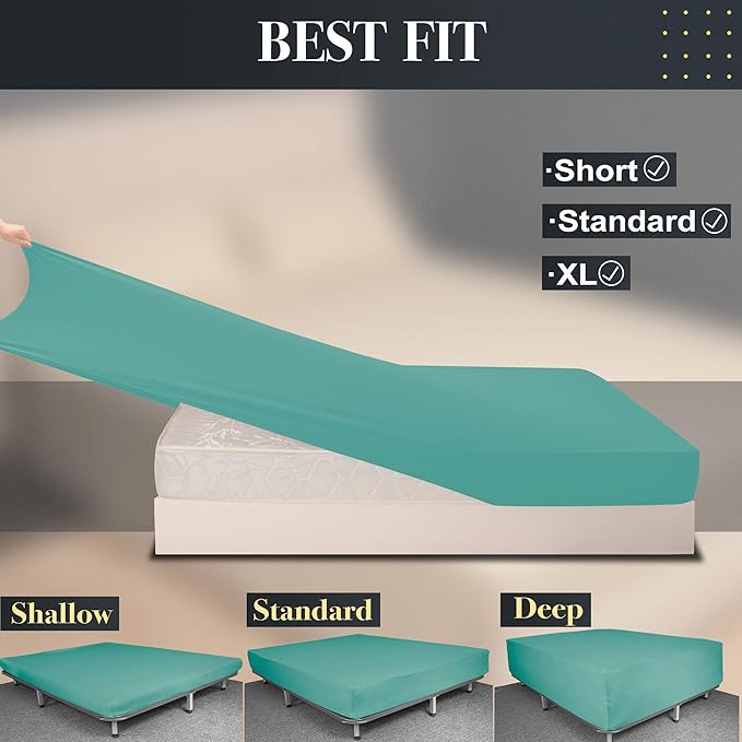 King Size Fitted Sheet Only - Image 4