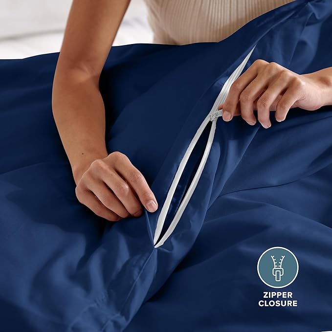 Bare Home Bedding Duvet Cover Queen Size - Image 6