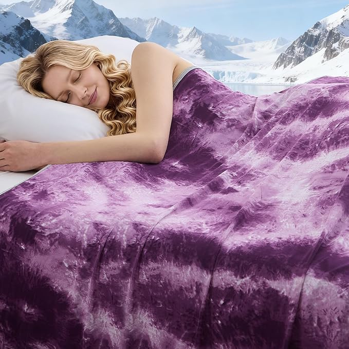 Cooling Blanket Throw Size, Cold Blanket by Qieryun