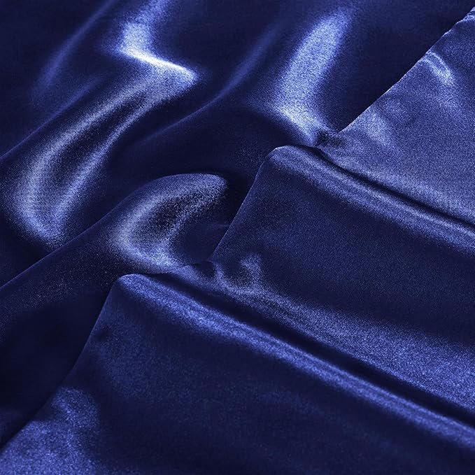 Aormenzy Satin Pillow Cases for Women Queen Size Set of 2, Fade Resistant - Image 7