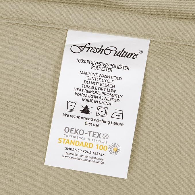 FreshCulture King Flat Sheets Only 2 Pack - Image 7
