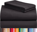 LuxClub 4 PC California King Sheet Set, Breathable Luxury Bed Sheets, Deep by LuxClub