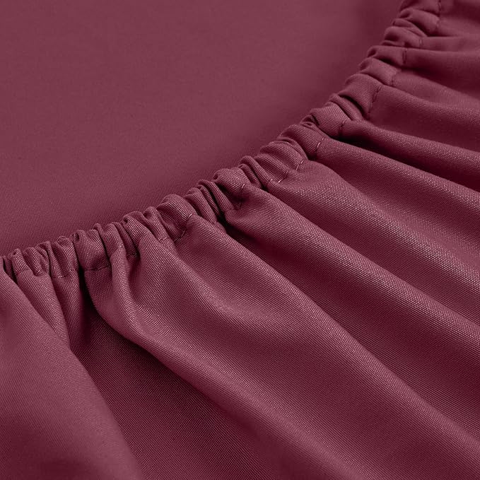 FreshCulture Twin Fitted Sheets, Bulk Pack of 6, Deep Pocket, Soft Microfiber - Image 2