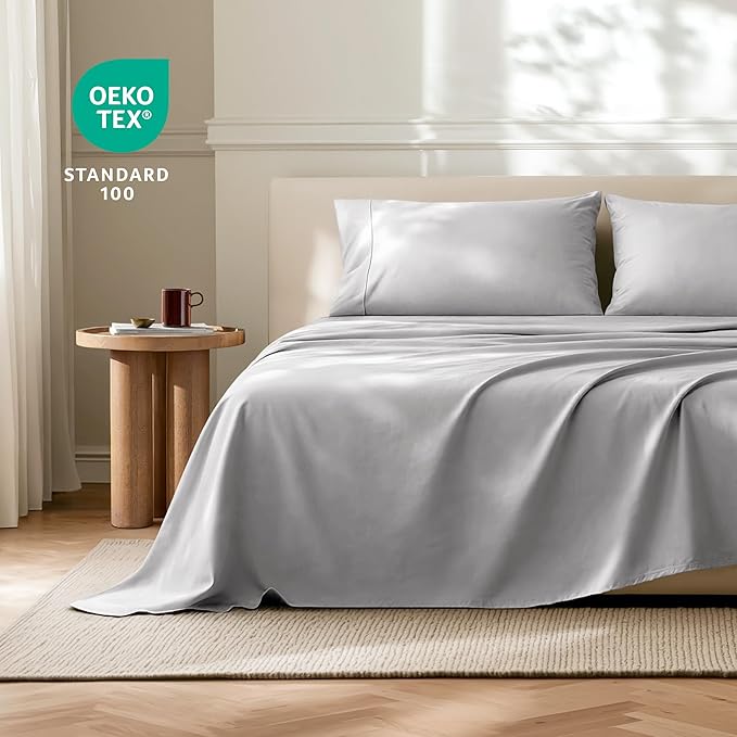 Bare Home King Flat Sheet - Image 4