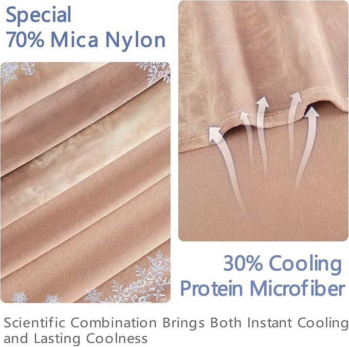 Topcee Cooling Blankets for Hot Sleepers, Arc-Chill Q-Max >0.5 Cool Fiber - Image 3