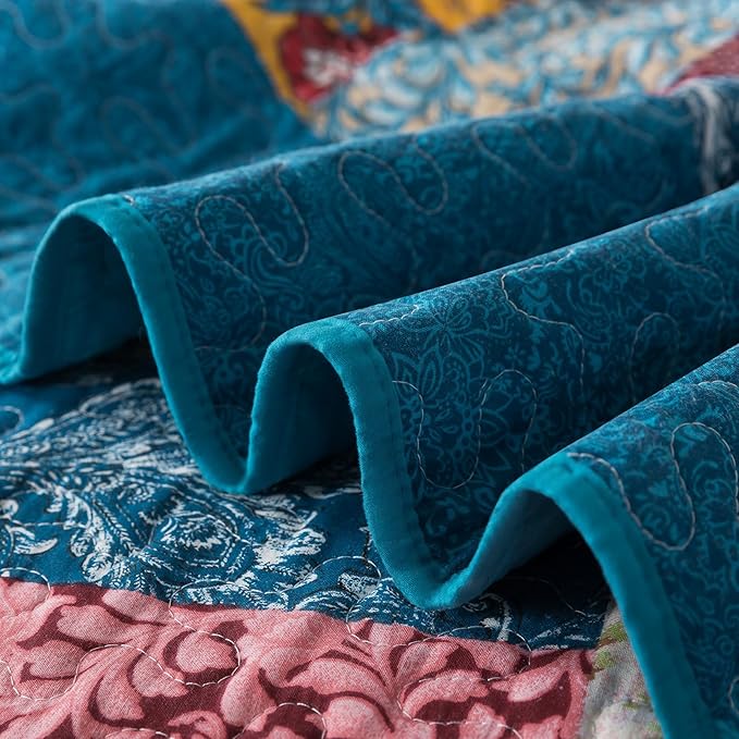 BEDIFANY Cotton King Quilt Set - Image 3