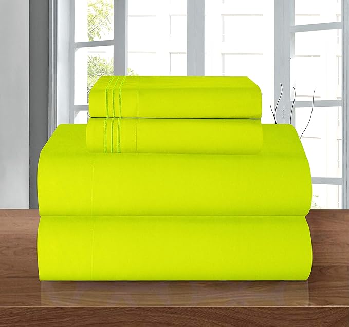 Elegant Comfort Luxury 1500 Premium Hotel Quality Microfiber 5-Piece Sheet Set - Image 2