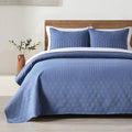 HORIMOTE HOME Denim Blue Twin Size Quilt Set by HORIMOTEHOME