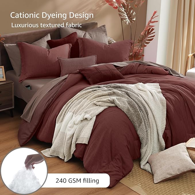 Monbix California King Comforter Set - Image 3