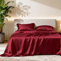 Love's cabin Full Size Satin Sheet Sets by Lovescabin