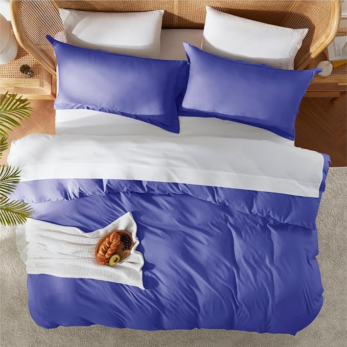 Nestl Royal Blue Duvet Cover Full Size - Image 5