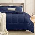 Homelike Moment King Size Comforter Set Navy Blue, Lightweight Comforter Sets by HomelikeMoment