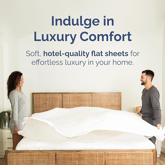 Twin XL Size Flat Sheet - Image 2