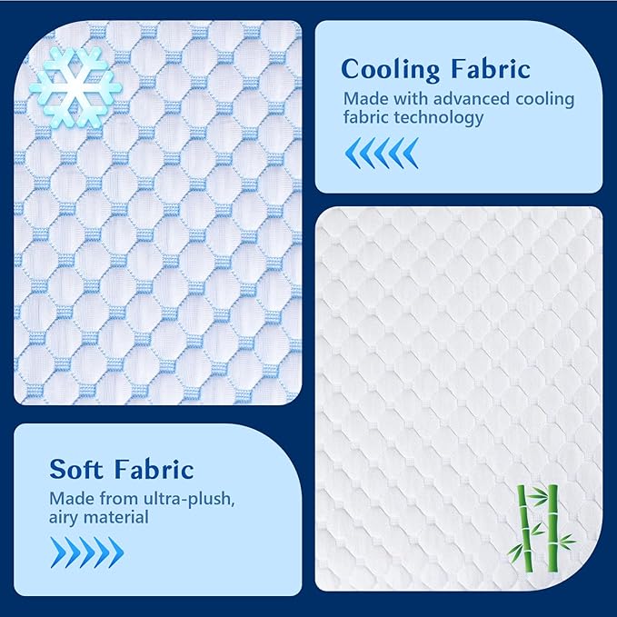 Stomach Sleeping Pillow for Shoulder and Neck Pain Relief, Thin Memory Foam - Image 3