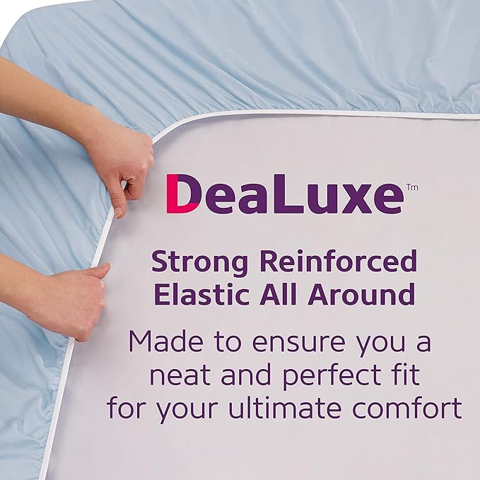Full Fitted Sheet Only – REAL Extra Deep Pocket Full Size Fitted Sheet – Your - Image 4