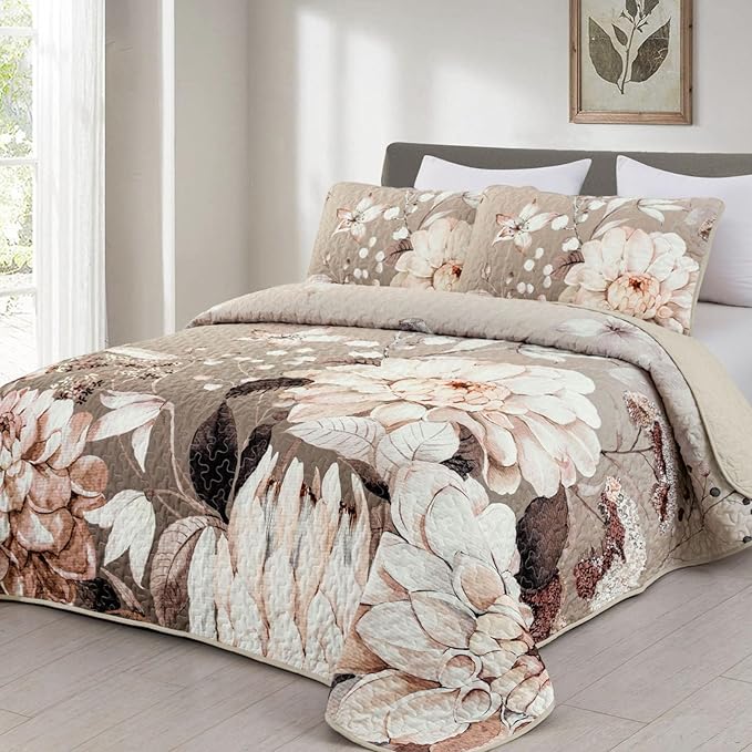 Drucon Floral Quilt Queen Size - Image 2
