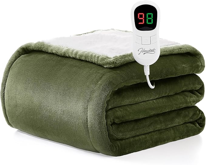 Homemate Electric Heated Blanket Twin Size by Homemate