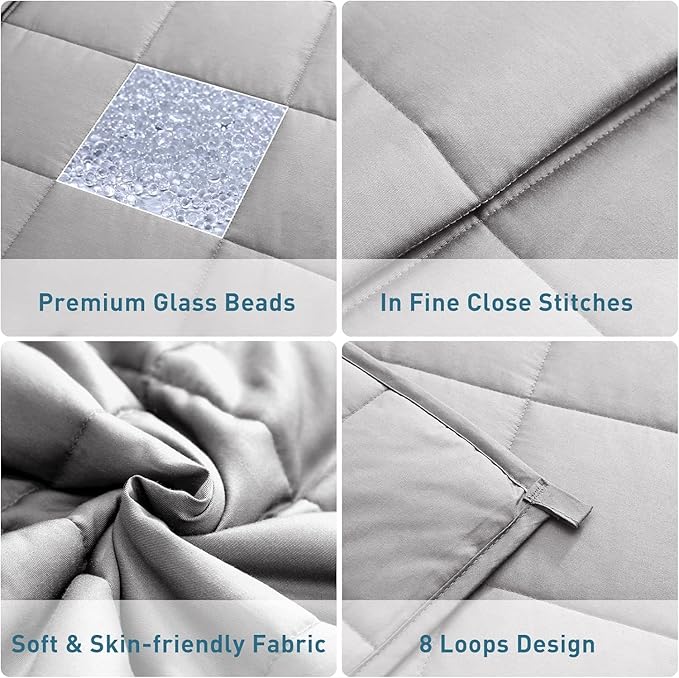 Weighted Idea Weighted Blanket for Adults Cooling Breathable Heavy Blanket - Image 6