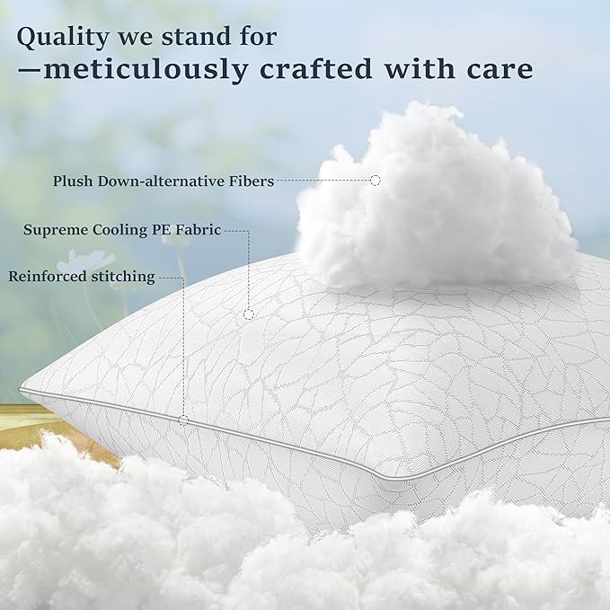 COZSINOOR Standard Size Cooling Bed Pillows - Image 5