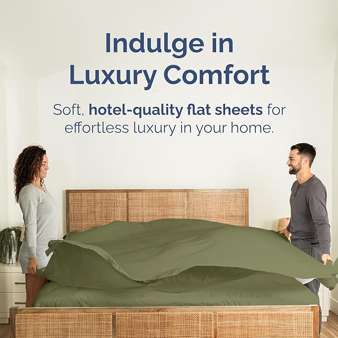 Twin XL Size Flat Sheet - Image 2