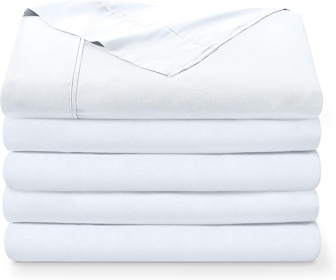 Bare Home Queen Flat Sheet by BareHome