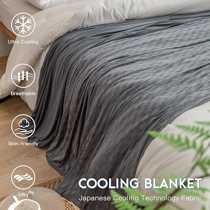 AmyHomie Cooling Blanket, Summer Blankets - Image 6