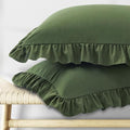 KKJIAF Ruffle Body Pillow Cases Set of 1, Ruffled Pillow Covers by KKJIAF