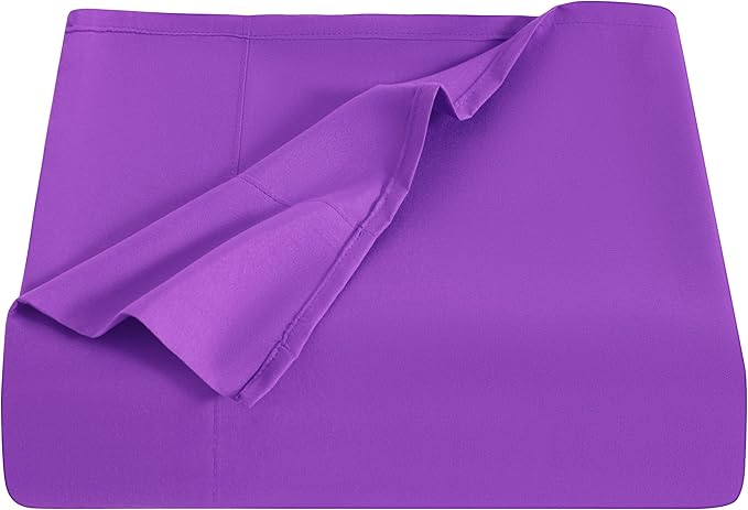 NTBAY California King Flat Sheet Only by NTBAY