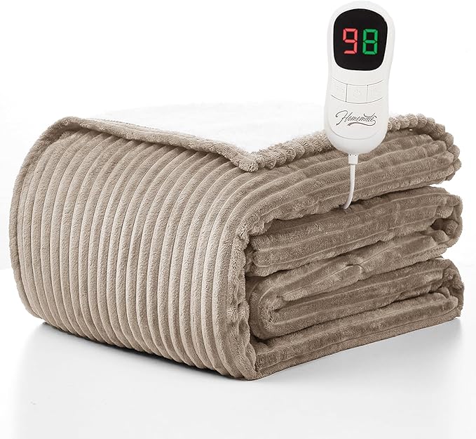 Homemate Electric Heated Blanket Twin Size by Homemate