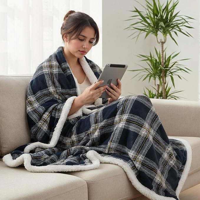 Electric Heated Blanket Full Size 72" x 84" - Image 2