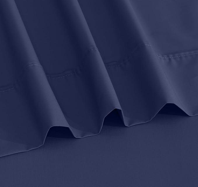 RUVANTI 100% Cotton Sheets – King Size Percale Bedding, Cooling & Breathable - Image 6