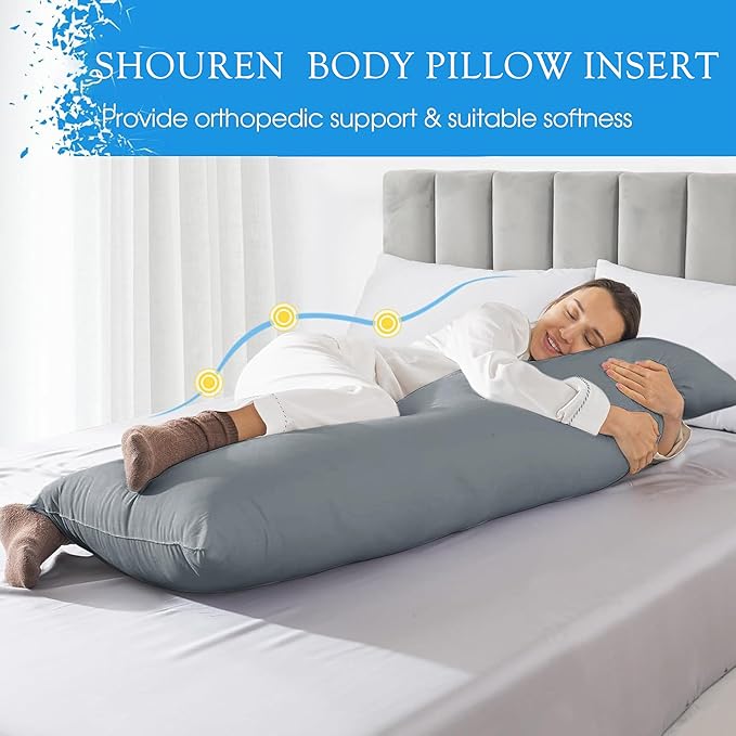 SHOUREN Cotton Body Pillow Insert - Image 3