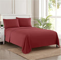 Queen Size Bed Sheets by SweetHomeCollection