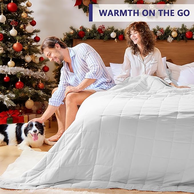 yescool Weighted Blanket for Adults Cooling Heavy Blanket for Sleeping Perfect - Image 4
