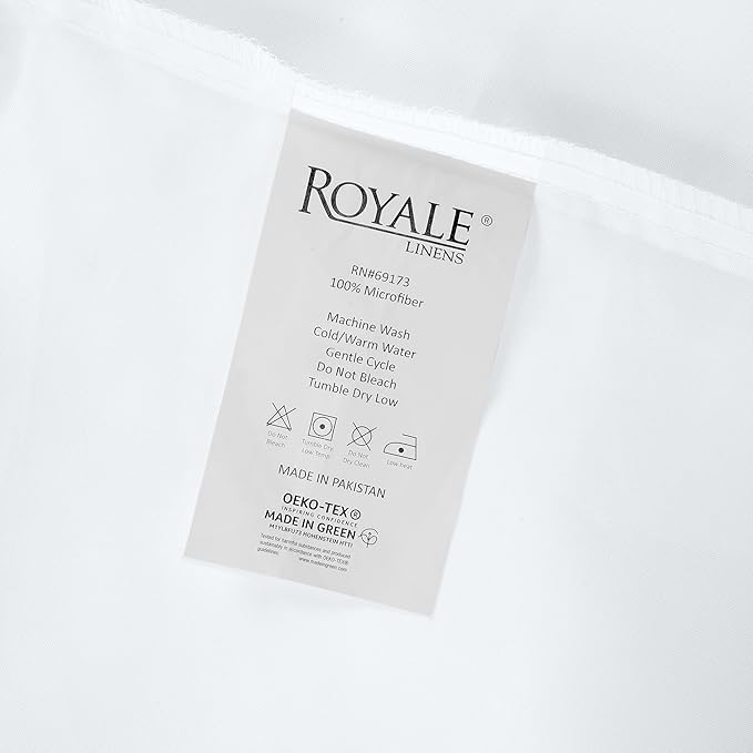 Royale Linens Twin XL Flat Sheet - Image 9